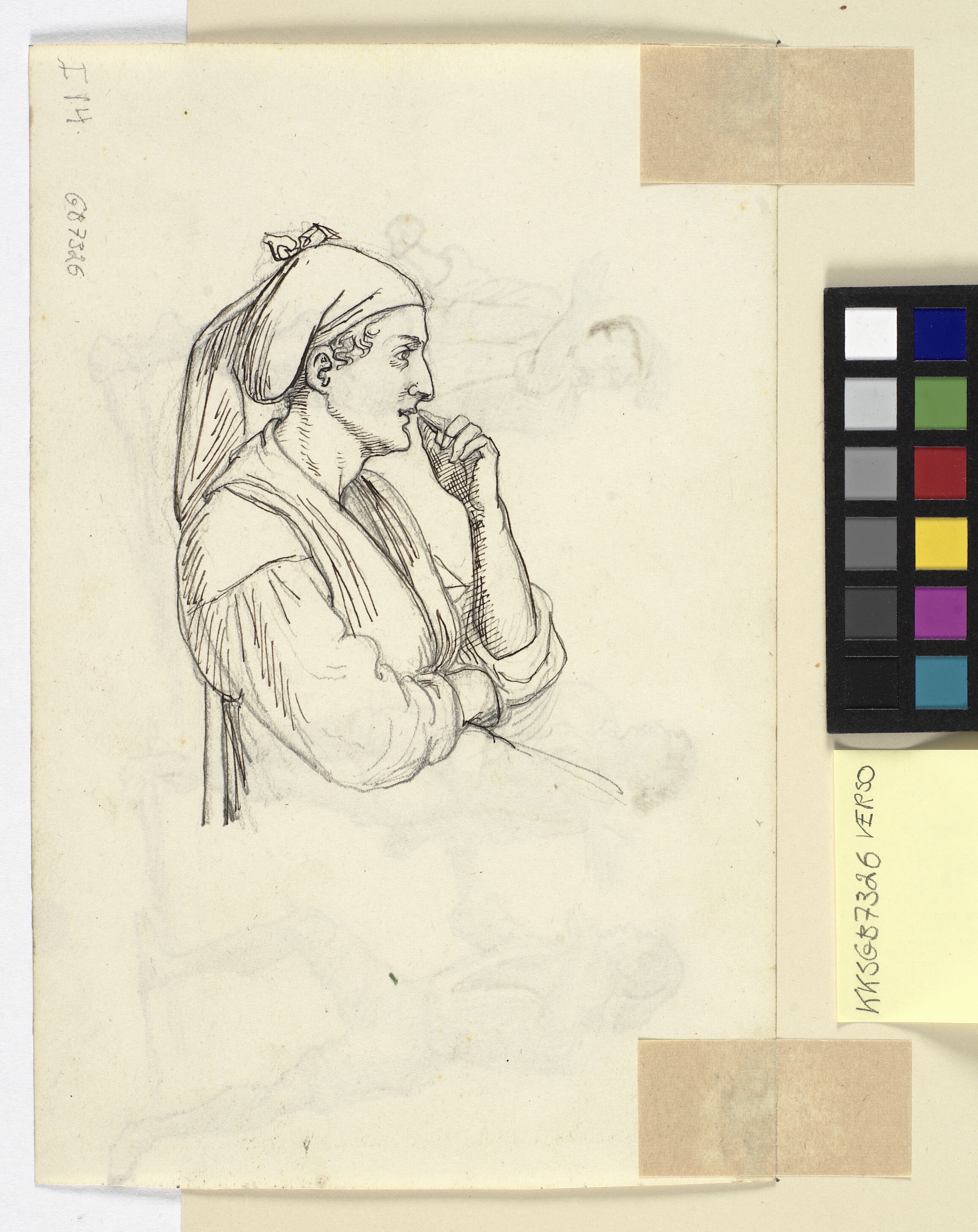 Italiensk kvinde, profil